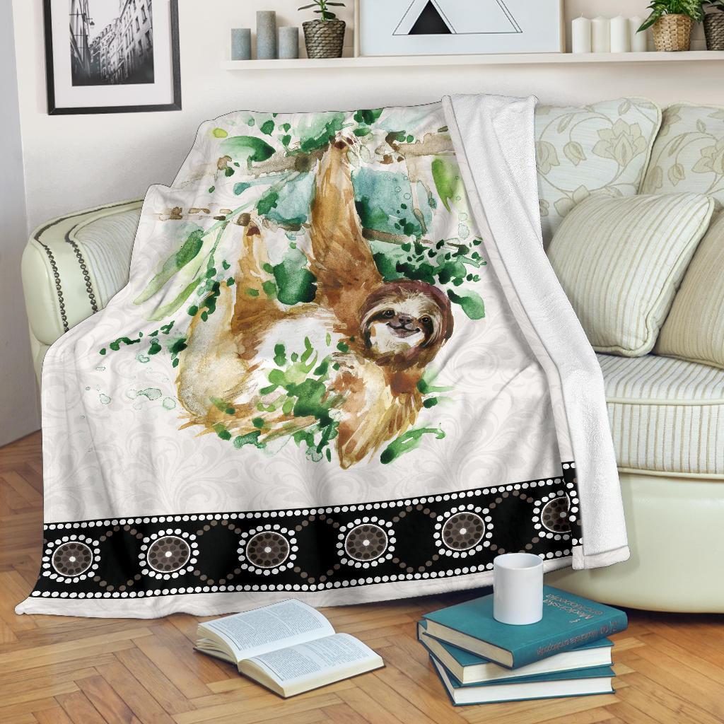 Sloth throw sales